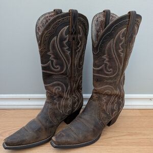 Brown Western Cowboy Boots